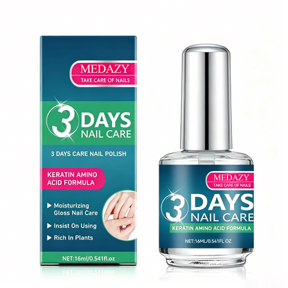 Keratin & Amino Acid Nail Strengthener, Clear Cuticle Oil