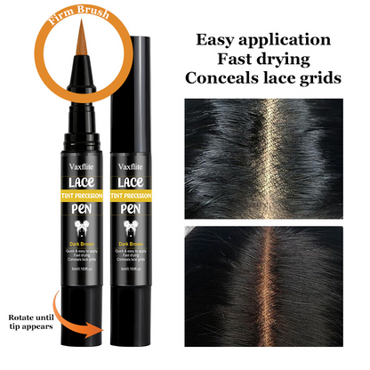2-Pack Waterproof Hairline and Lace Edge Color Pens