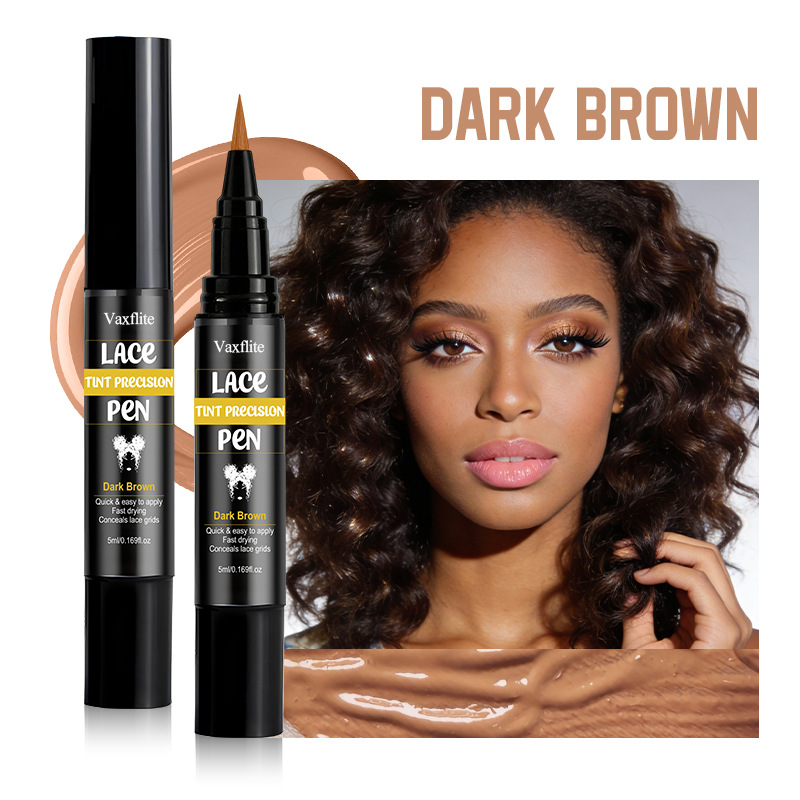 2-Pack Waterproof Hairline and Lace Edge Color Pens