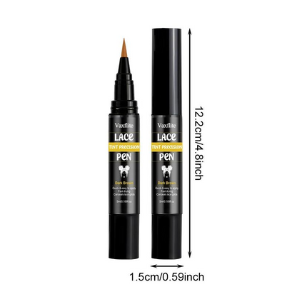 2-Pack Waterproof Hairline and Lace Edge Color Pens