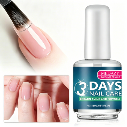 Keratin & Amino Acid Nail Strengthener, Clear Cuticle Oil